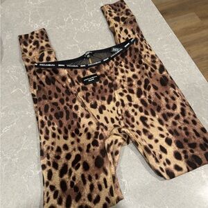 Dolce & Gabbana x SKIMS Animal Print Leggings
